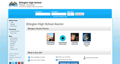 Desktop Screenshot of ellingtonhighschool.org