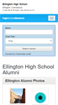 Mobile Screenshot of ellingtonhighschool.org