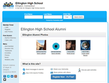 Tablet Screenshot of ellingtonhighschool.org